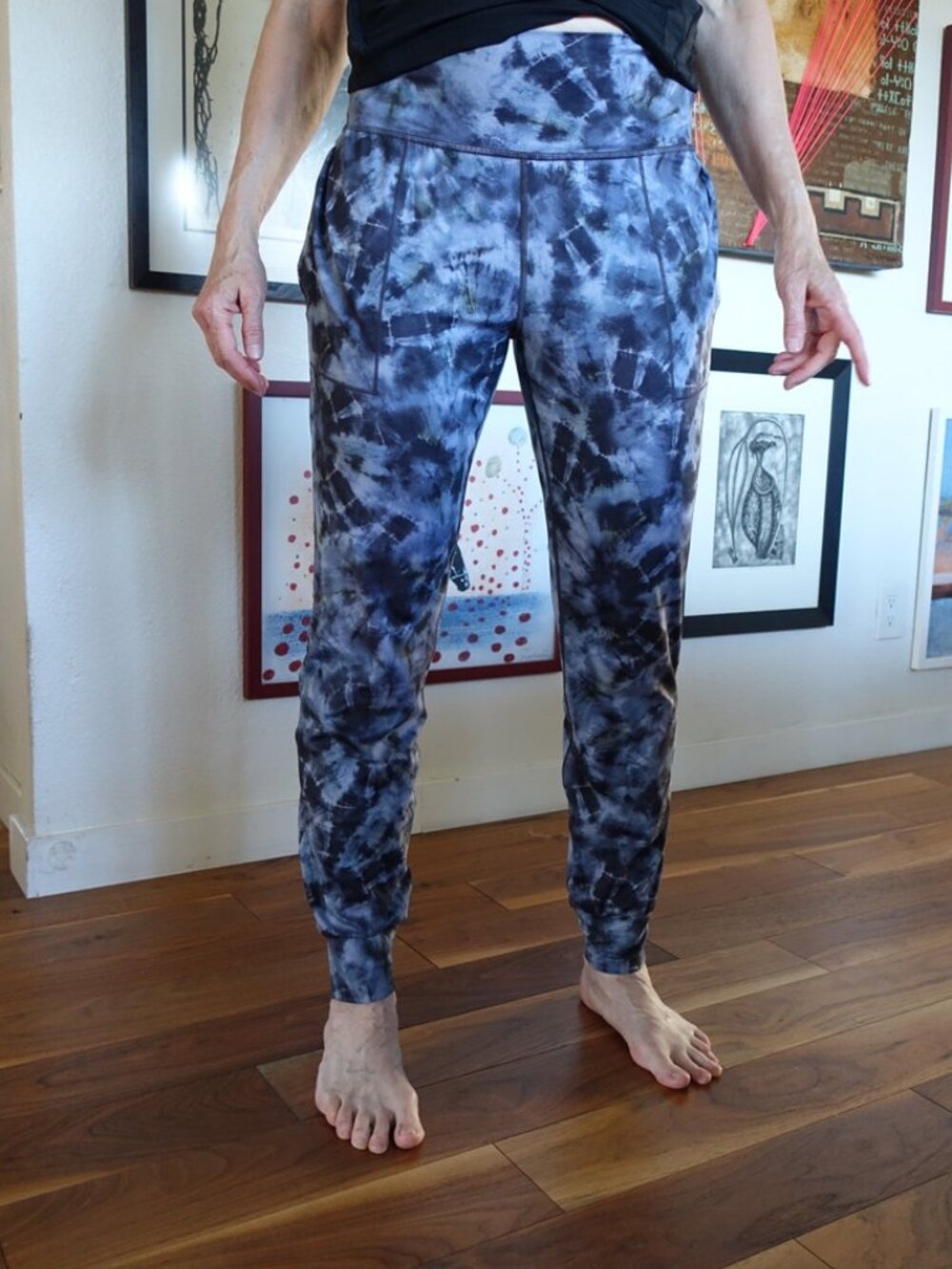 Athleta Salutation Stash Pocket Tie-Dye Leggings Small Tall
